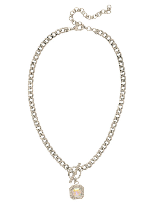 Sorrelli Crystal Aurora Borealis Autumn Pendant Necklace