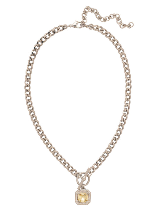 Sorrelli Lemon Zest Autumn Pendant Necklace