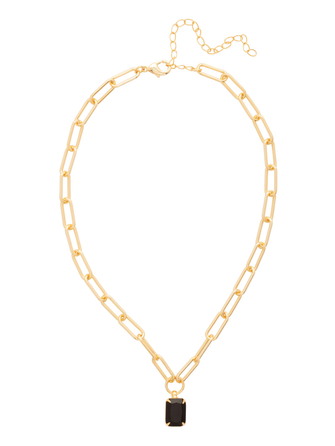 Sorrelli Jet Nia Pendant Necklace