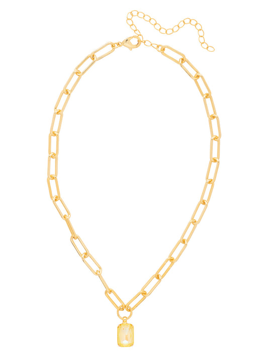 Sorrelli Light Topaz Delite Nia Pendant Necklace