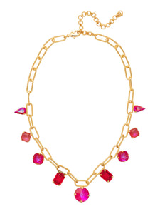 Sorrelli Red Carpet Kelly Tennis Necklace