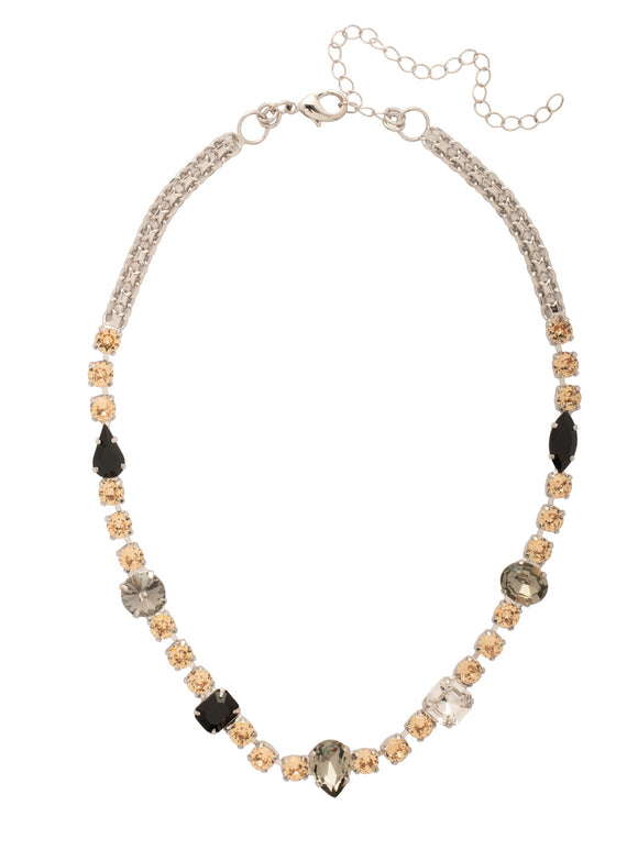 Sorrelli Evening Moon Bevy Tennis Necklace