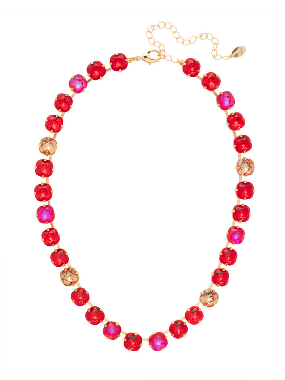 Sorrelli Red Carpet Halcyon Tennis Necklace