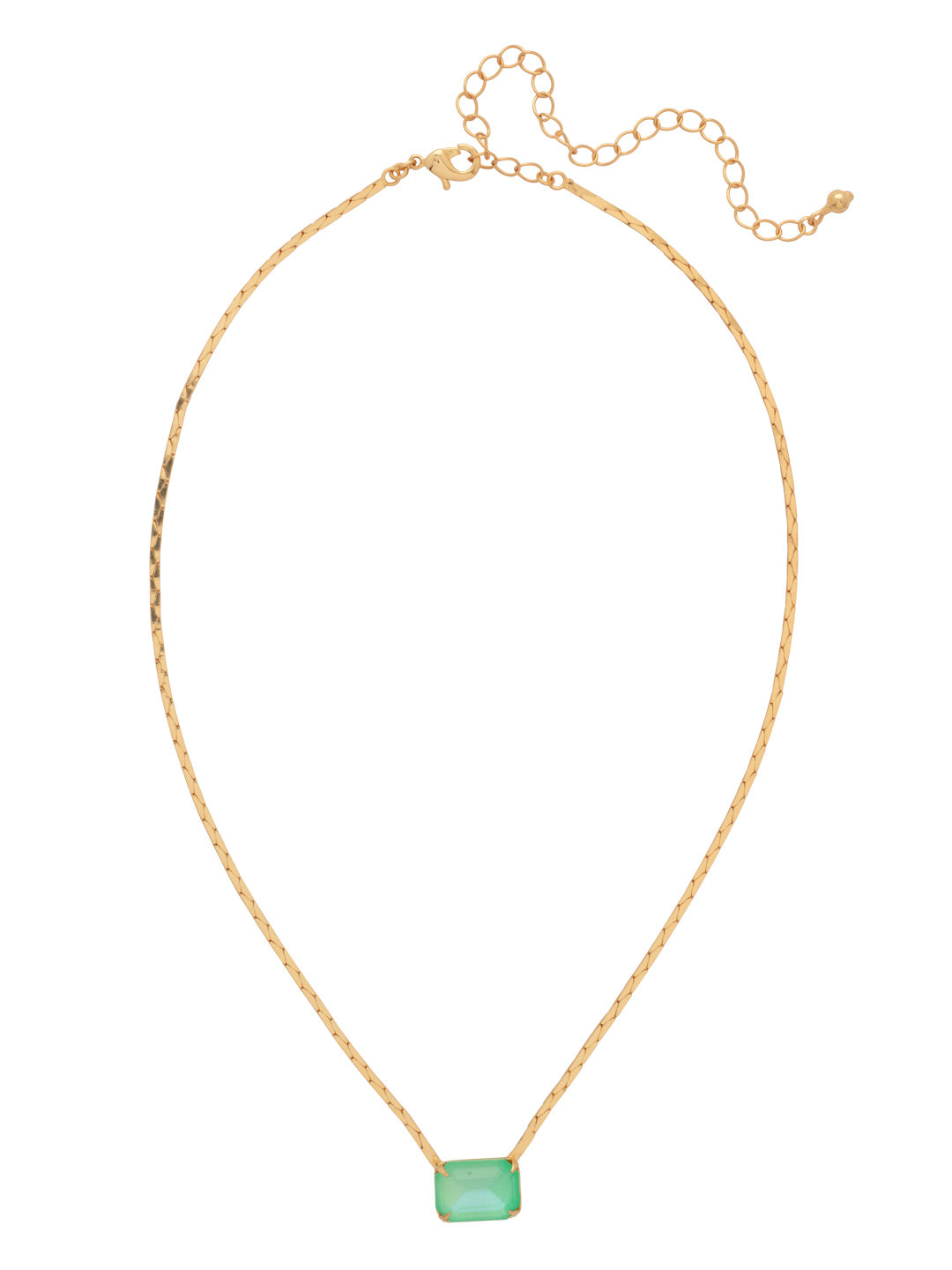 Sorrelli Mint Delite Everyday Pendant Necklace