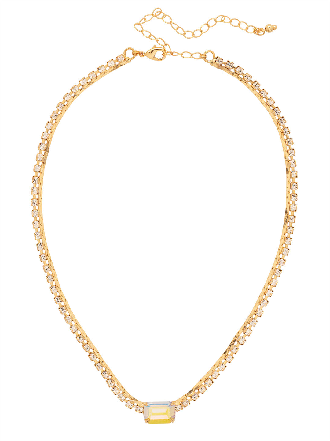 Sorrelli Crystal Aurora Borealis Eryn Pendant Necklace