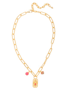 Sorrelli Big Flirt Lys Pendant Necklace