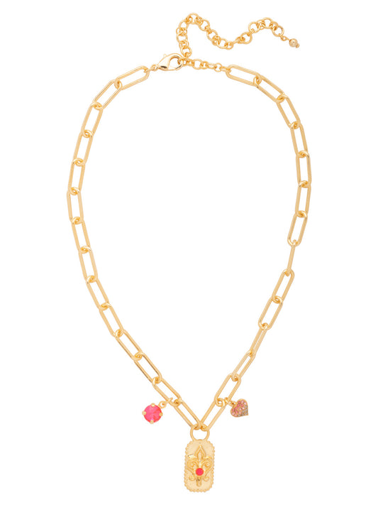 Sorrelli Big Flirt Lys Pendant Necklace