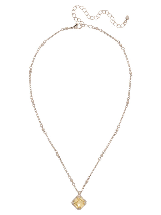 Sorrelli Jonquil Izzy Decorated Pendant Necklace