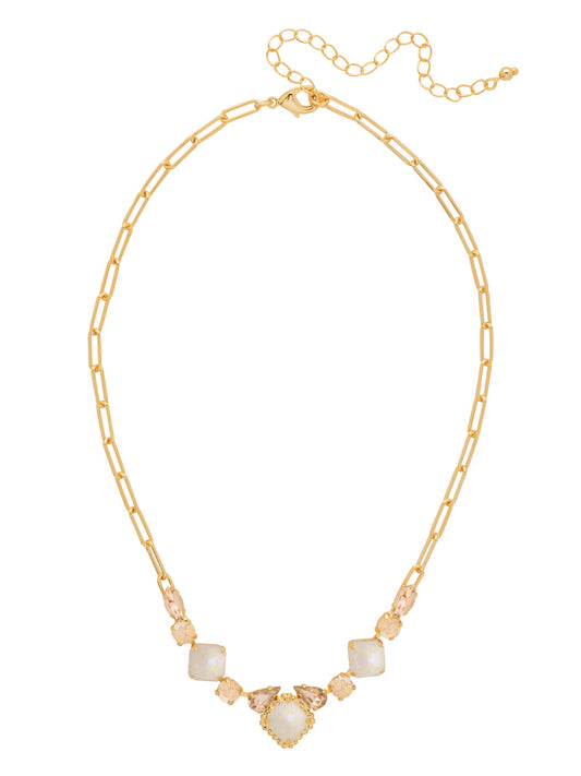 Sorrelli Golden Goddess Izzy Tennis Necklace