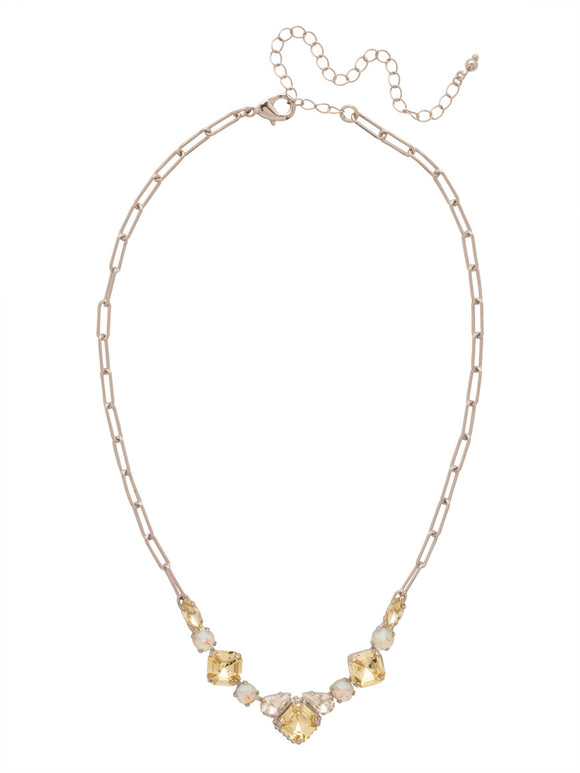 Sorrelli Lemon Zest Izzy Tennis Necklace