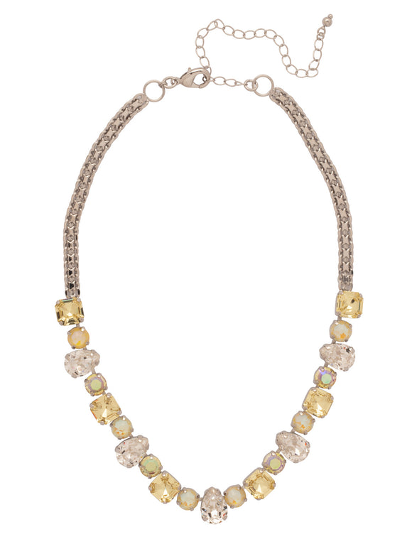 Sorrelli Lemon Zest Clara Tennis Necklace