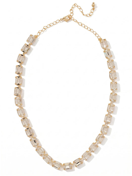 Sorrelli Crystal Octavia Repeating Tennis Necklace
