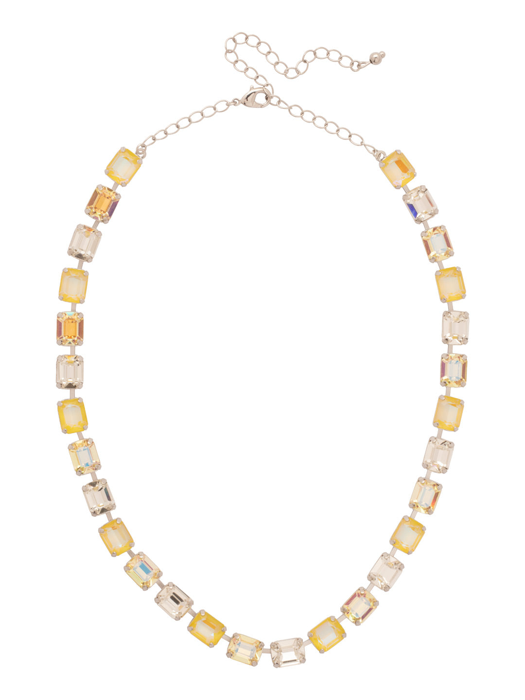 Sorrelli Lemon Zest Octavia Repeating Tennis Necklace