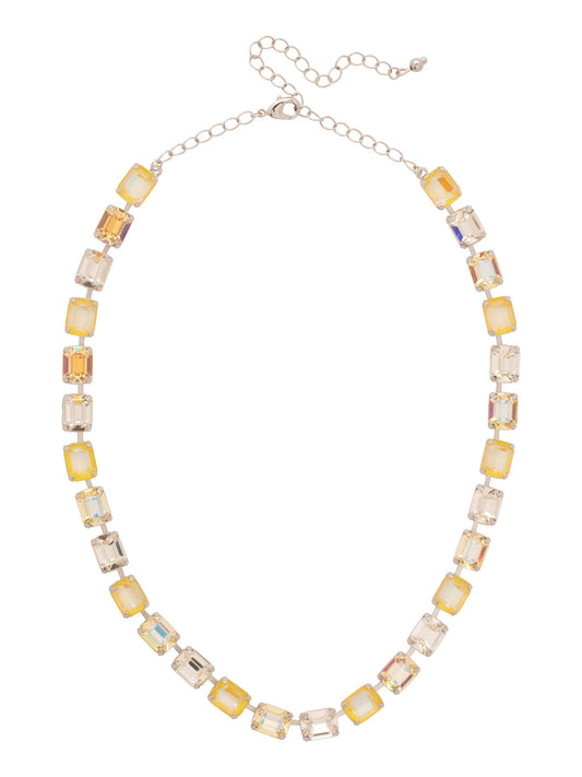 Sorrelli Lemon Zest Octavia Repeating Tennis Necklace
