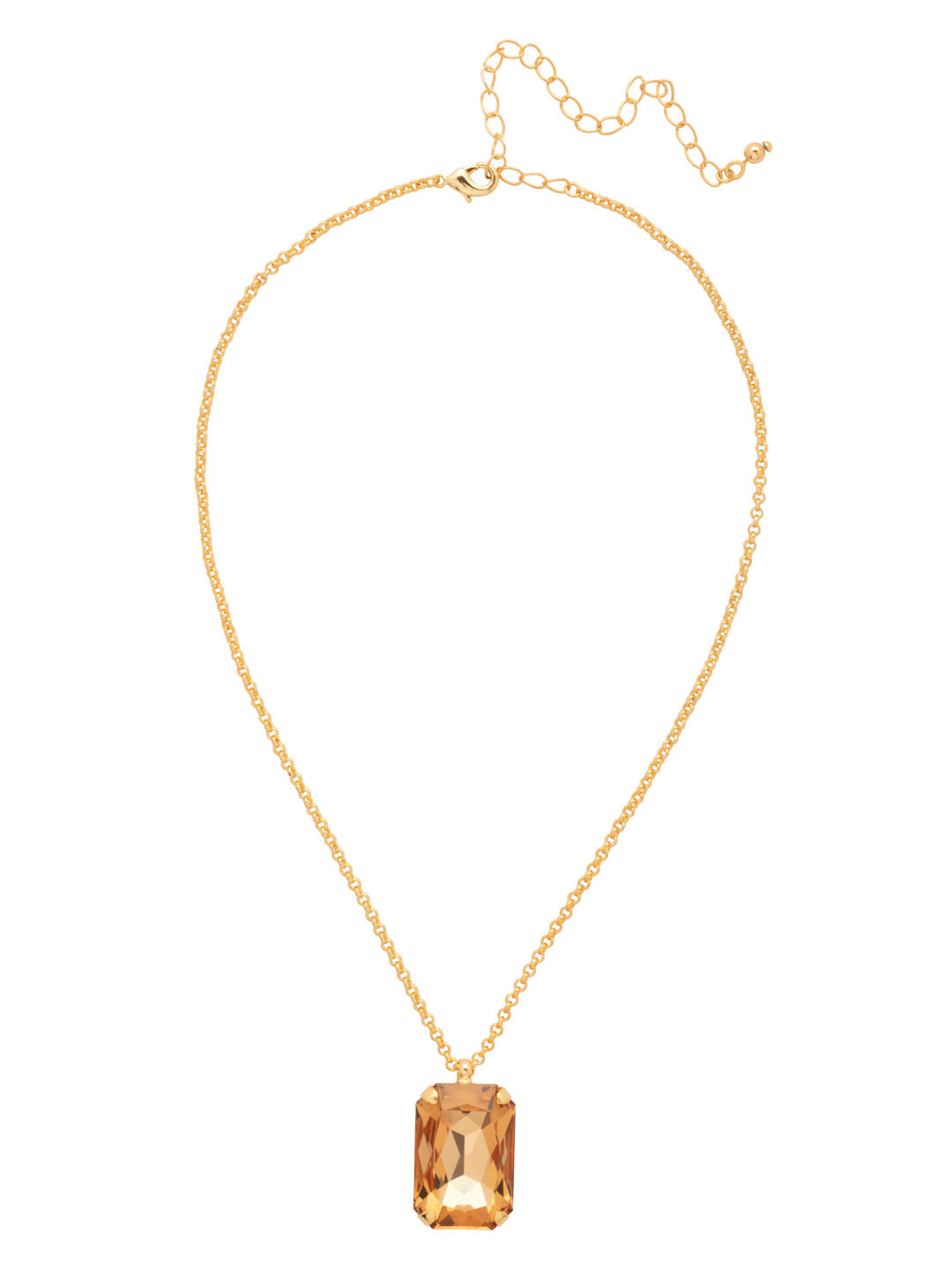 Sorrelli Light Colorado Viretta Pendant Necklace