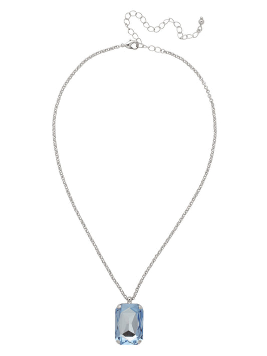 Sorrelli Light Sapphire Viretta Pendant Necklace