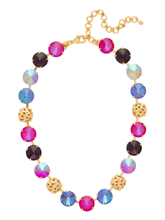 Sorrelli Red Velvet Clementine Tennis Necklace