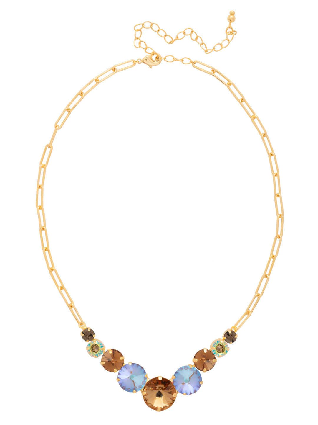 Sorrelli Honey Bourbon Calista Tennis Necklace