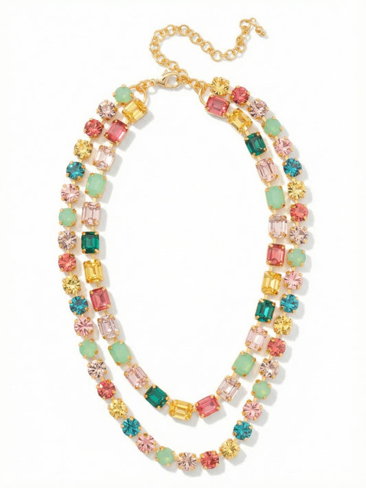 Sorrelli Candy Pop Marci Tennis Necklace