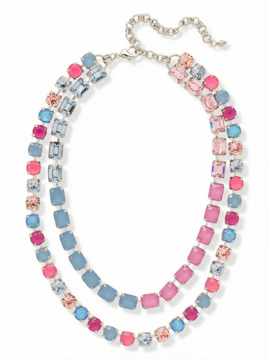 Sorrelli Peony Breeze Marci Tennis Necklace