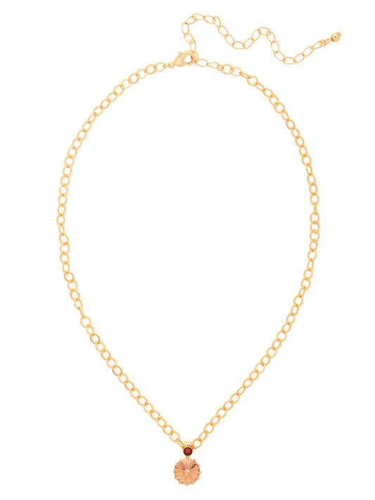 Sorrelli Honey Bourbon Regal Rivoli Pendant Necklace
