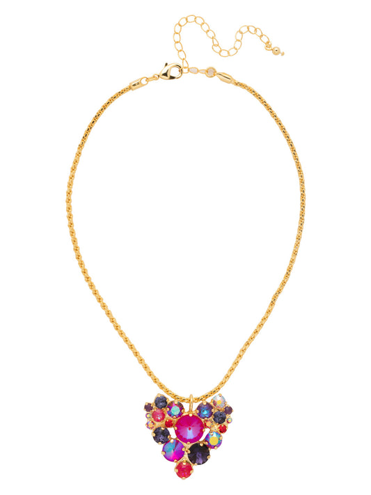 Sorrelli Red Velvet Jolie Pendant Necklace