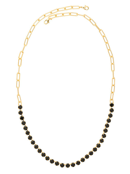 Sorrelli Jet Talya Long Necklace