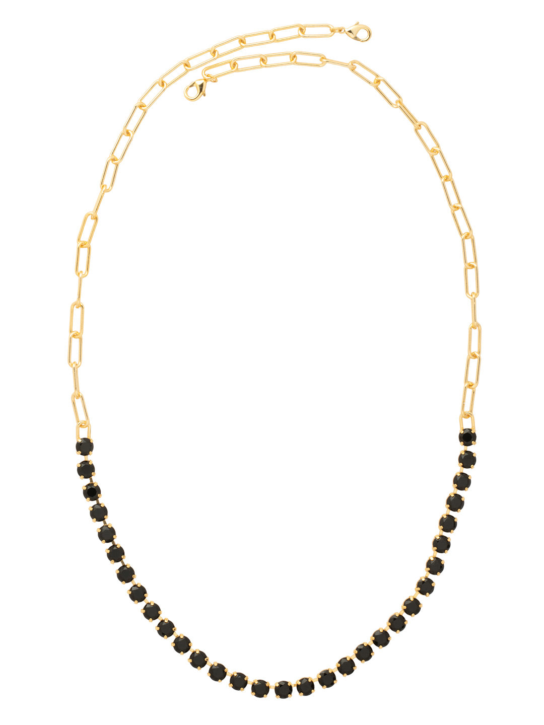 Sorrelli Jet Talya Long Necklace