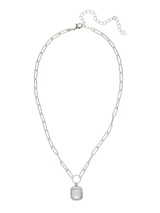 Sorrelli Crystal Octavia Scalloped Pendant Necklace