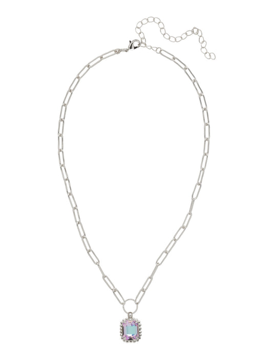 Sorrelli Vitrail Light Octavia Scalloped Pendant Necklace