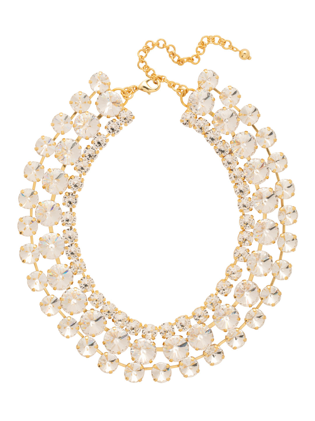 Sorrelli Crystal Penelope Layered Statement Necklace