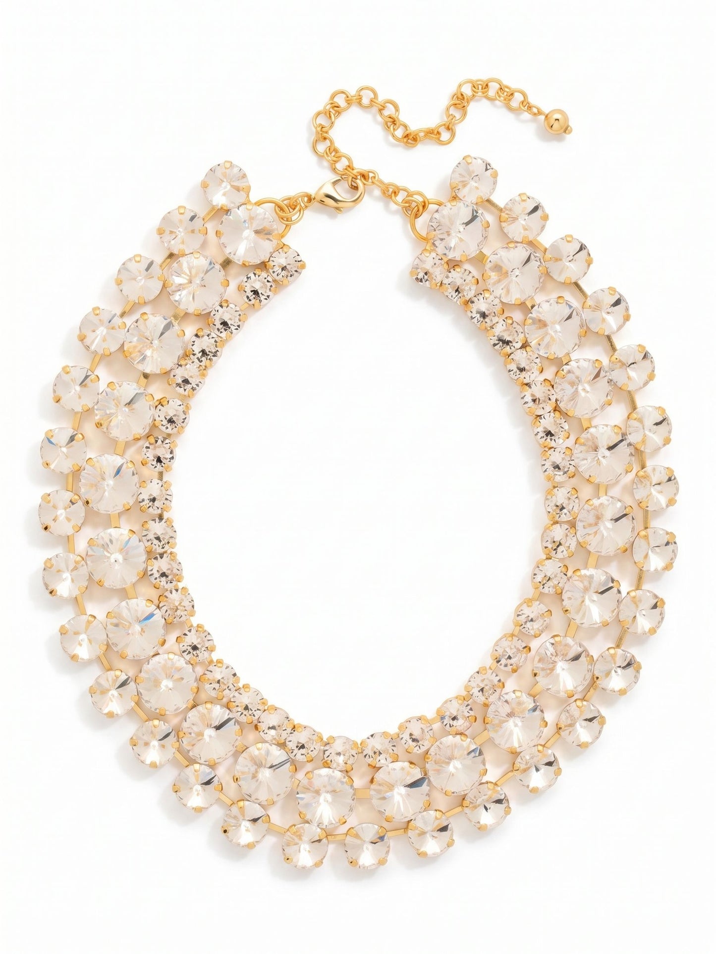 Sorrelli Crystal Penelope Layered Statement Necklace