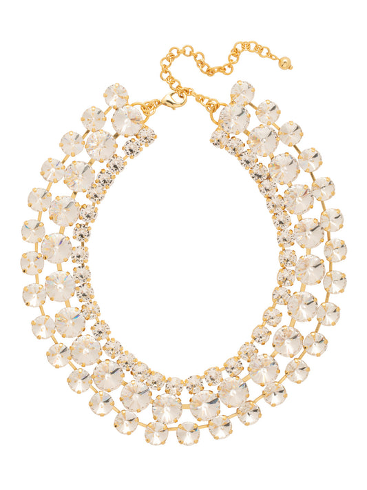 Sorrelli Crystal Penelope Layered Statement Necklace