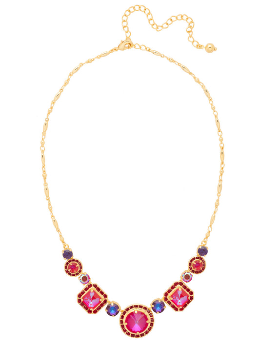 Sorrelli Red Velvet Davina Tennis Necklace