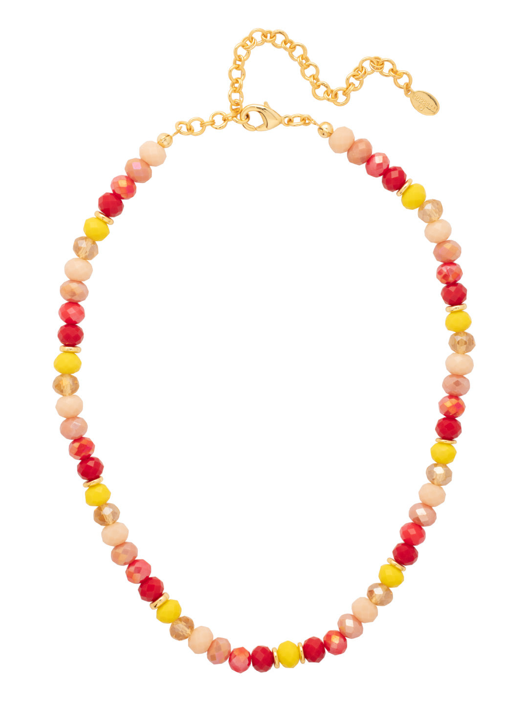Sorrelli Moroccan Sunrise Kaya Beaded Tennis Necklace