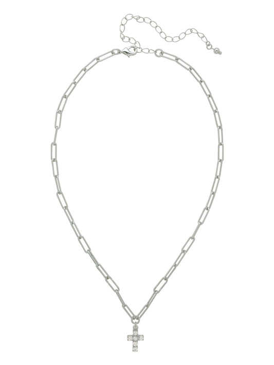 Sorrelli Crystal Carly Cross Pendant Necklace