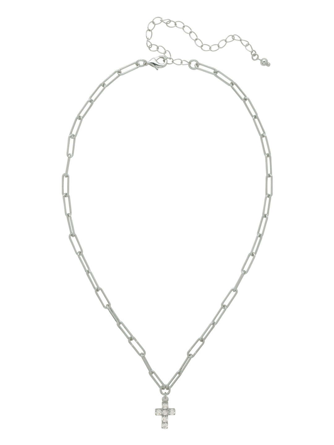 Sorrelli Crystal Carly Cross Pendant Necklace