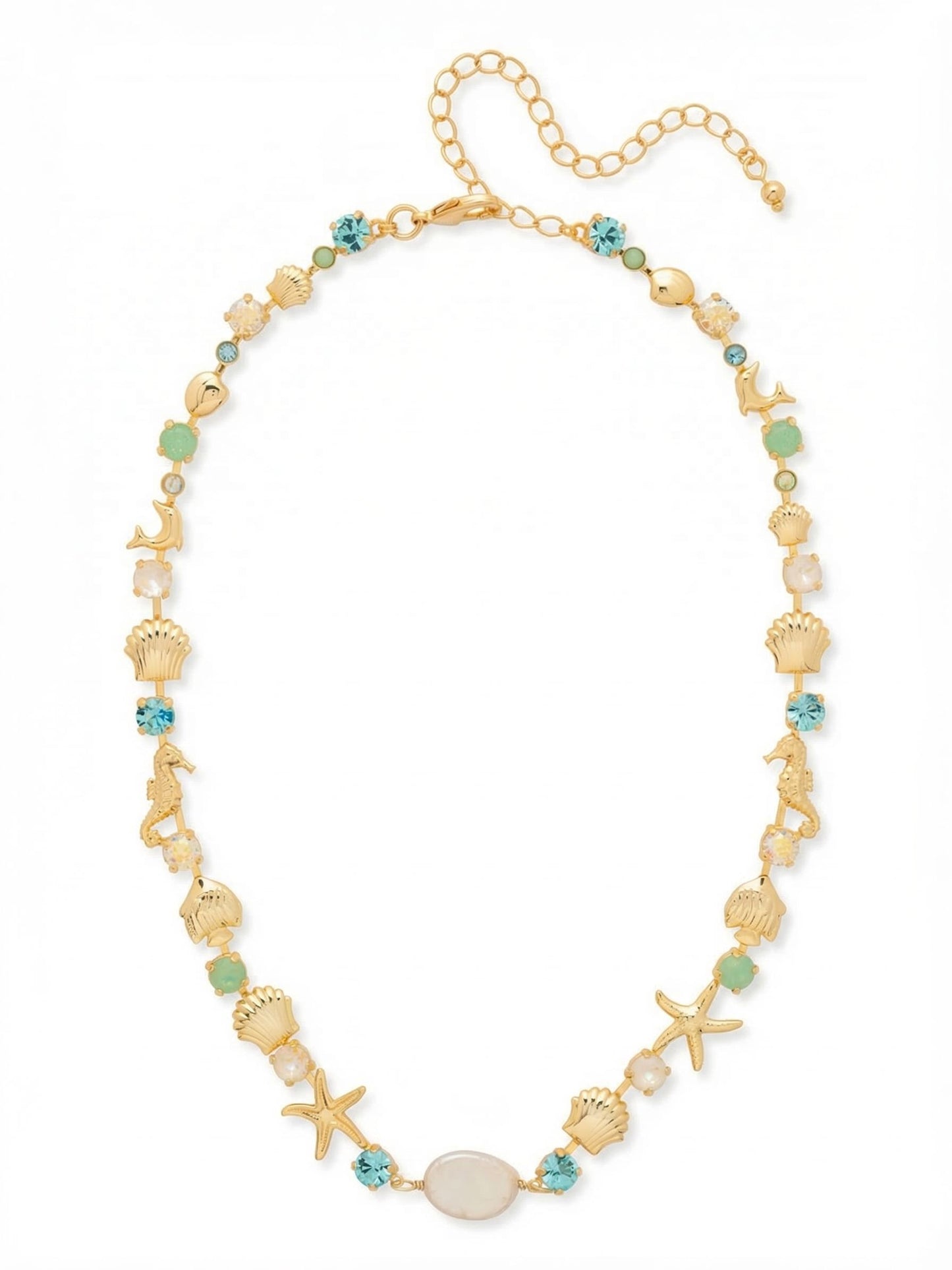Sorrelli Coastal Dreams Avalon Tennis Necklace