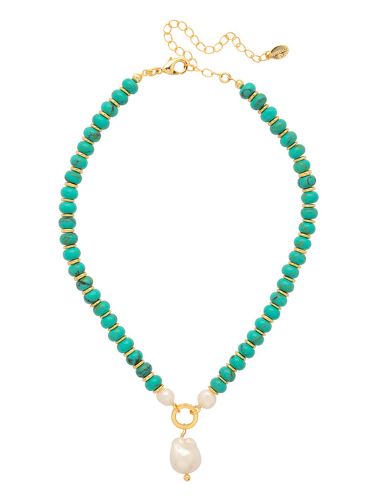 Sorrelli Turquoise Sea Isle Pendant Necklace