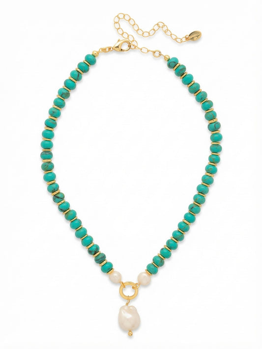 Sorrelli Turquoise Sea Isle Pendant Necklace