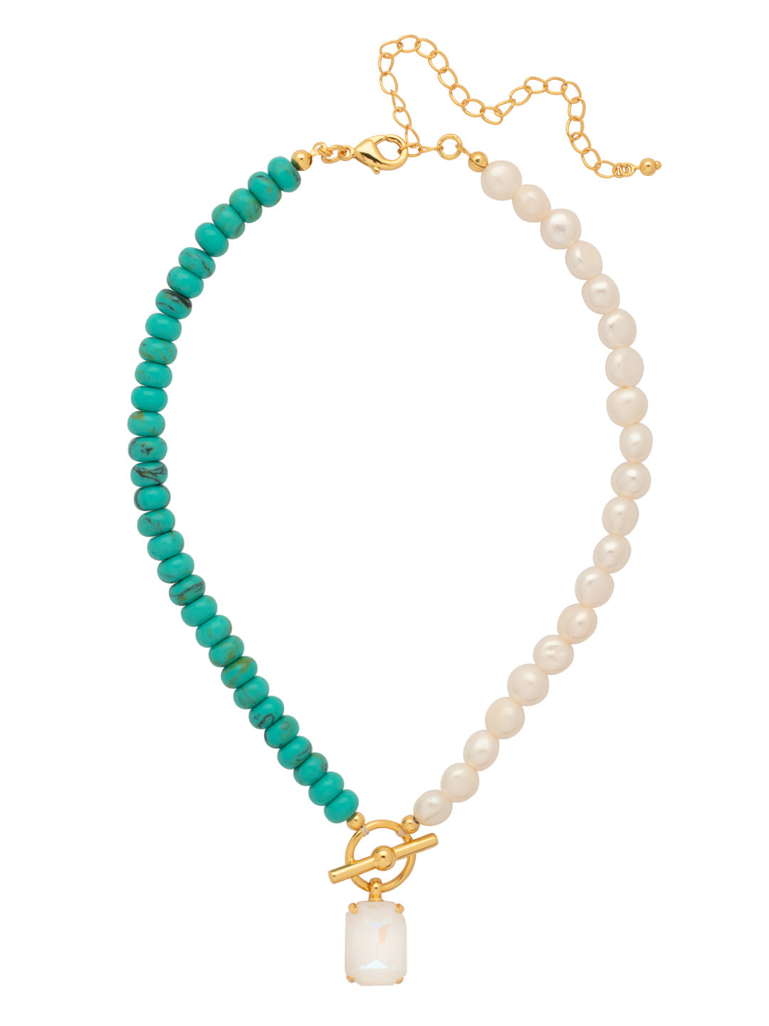 Sorrelli Turquoise Isle of Palms Pendant Necklace