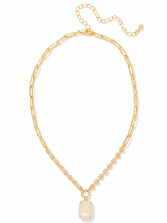 Sorrelli Golden Goddess Iris Pendant Necklace