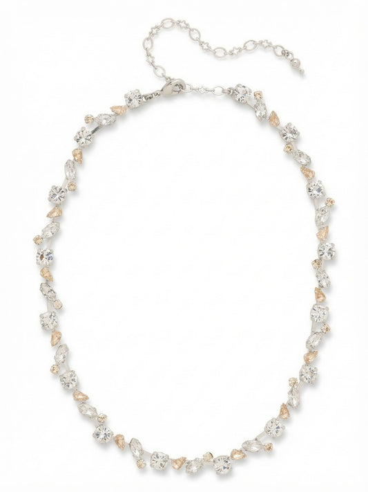 Sorrelli Crystal Lace Daphne Tennis Necklace