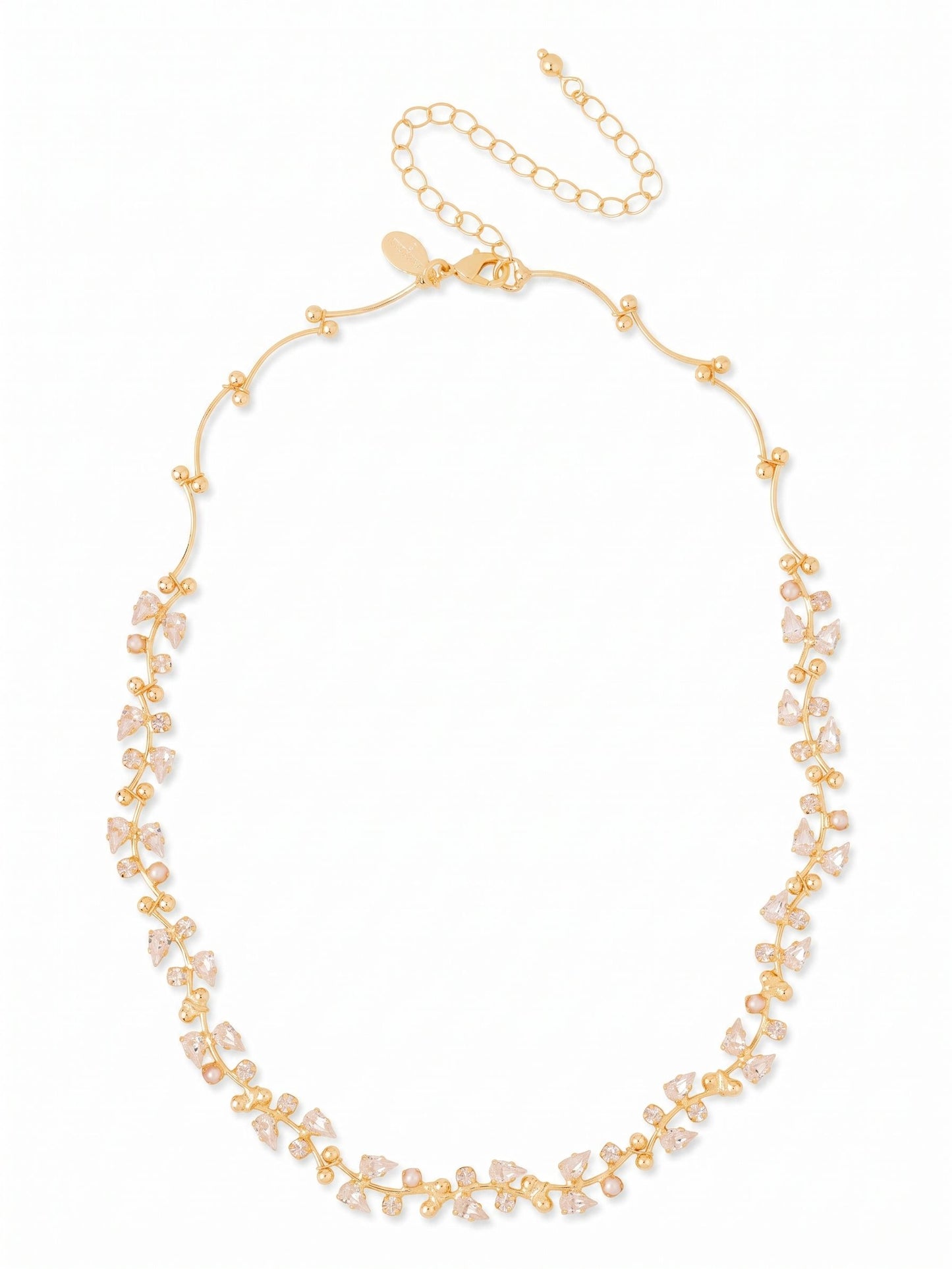 Sorrelli Modern Pearl Hyacinth Tennis Necklace