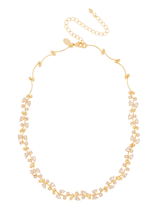 Sorrelli Modern Pearl Hyacinth Tennis Necklace