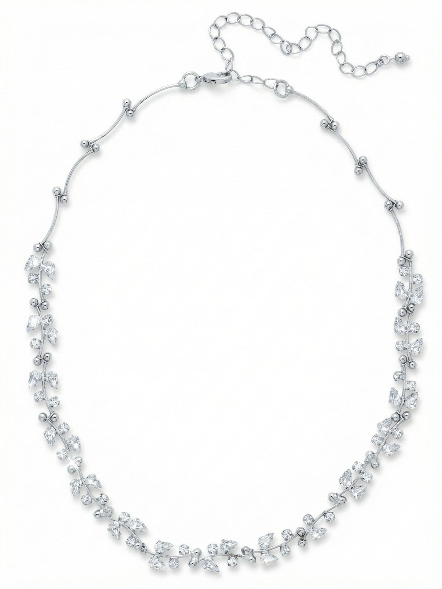 Sorrelli Crystal Hyacinth Tennis Necklace
