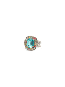 Sorrelli Vivid Horizons Opulent Octagon Cocktail Ring