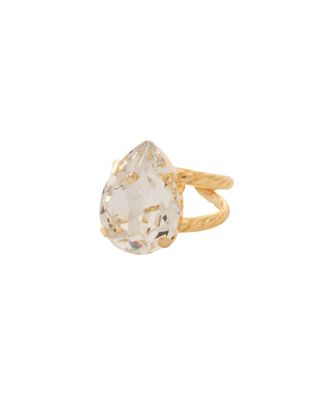 Sorrelli Crystal Eileen Statement Ring