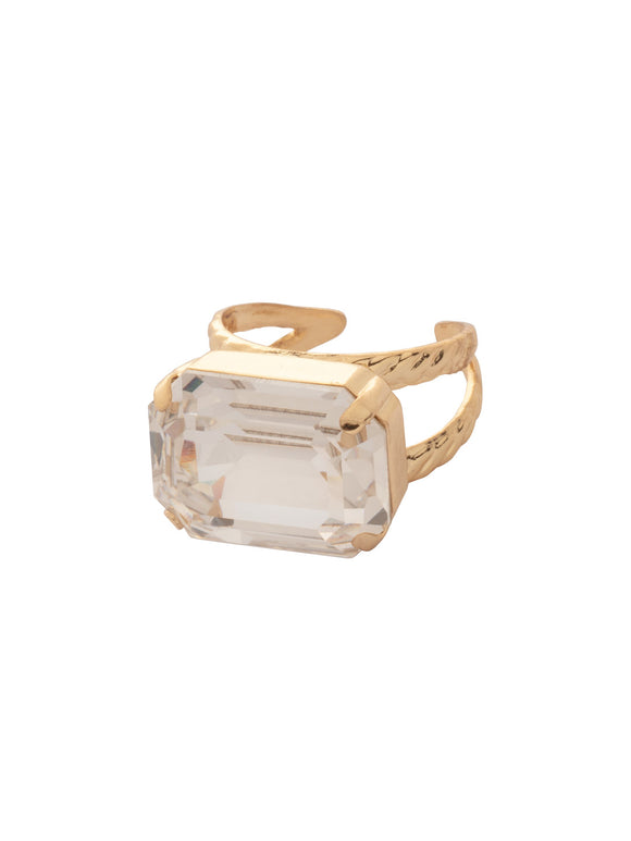 Sorrelli Crystal Clear Kathleen Statement Ring