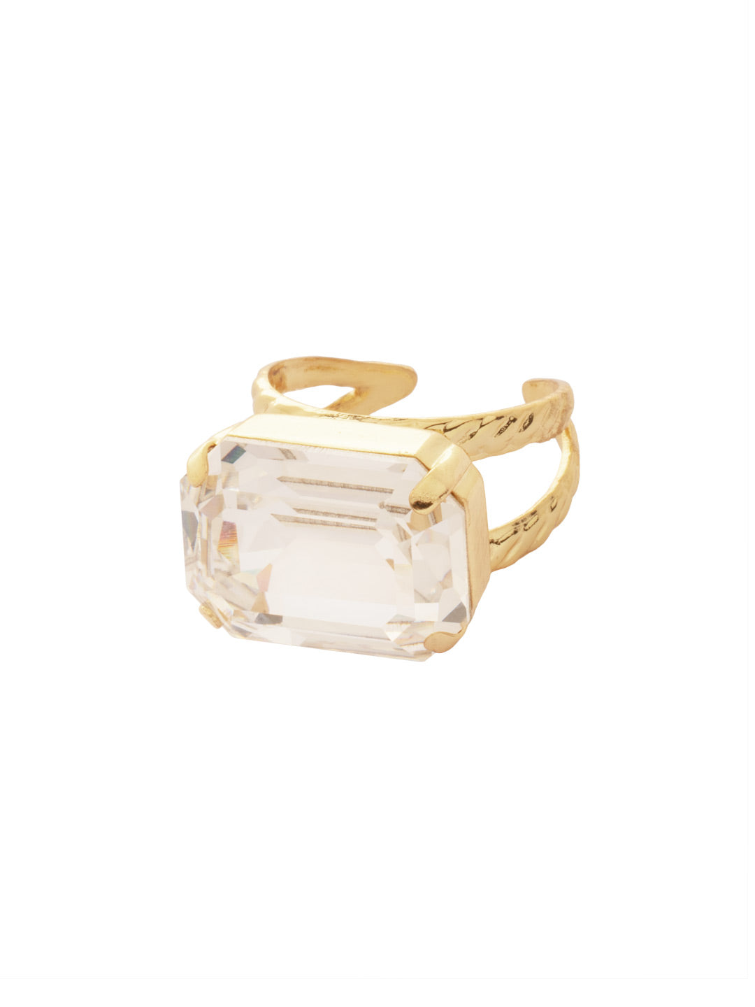 Sorrelli Crystal Clear Kathleen Statement Ring